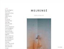 Tablet Screenshot of mel-renee.com